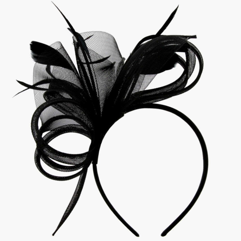 Gorgeous Fascinator With Side Loop Feathers Perfect for Wedding and the …